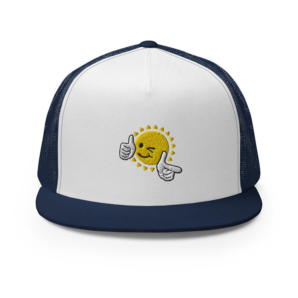 Winking Sun High-Profile Trucker Cap