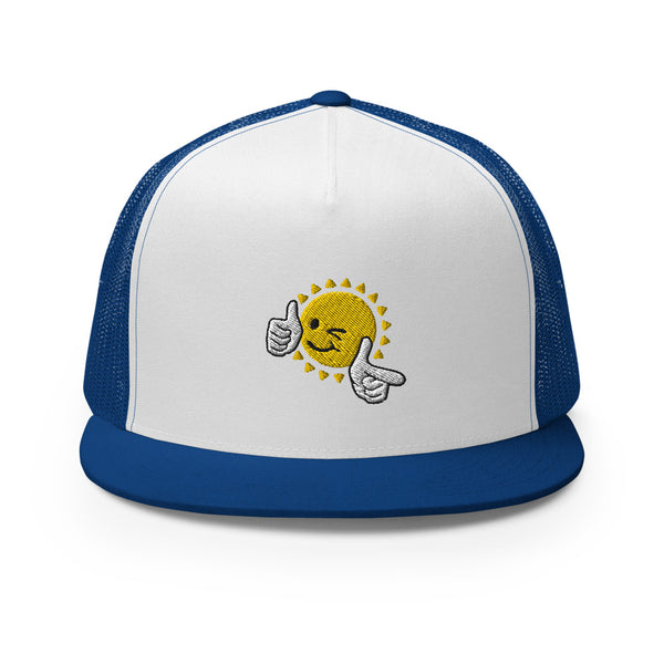 Winking Sun High-Profile Trucker Cap