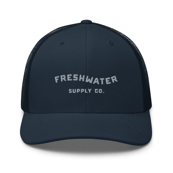 Freshwater Supply Co. Mid-Profile Trucker Cap