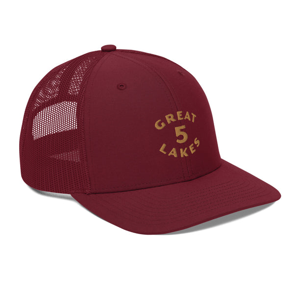 Great Lakes 5 Mid-Profile Trucker Cap