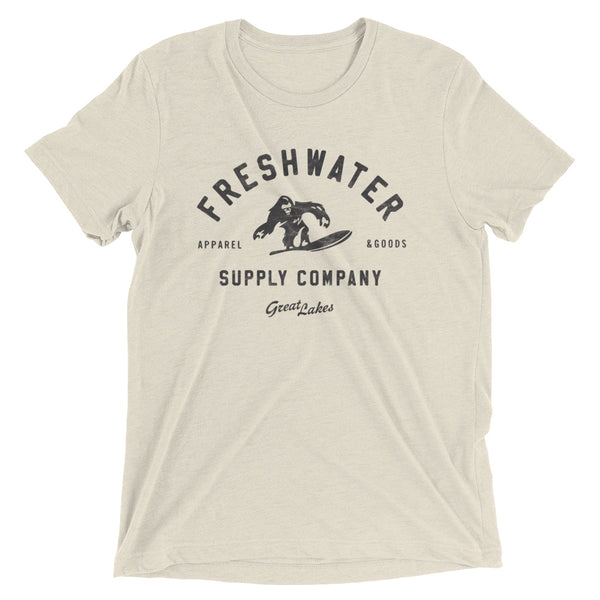 Distressed Freshwater Supply Company Short-Sleeve
